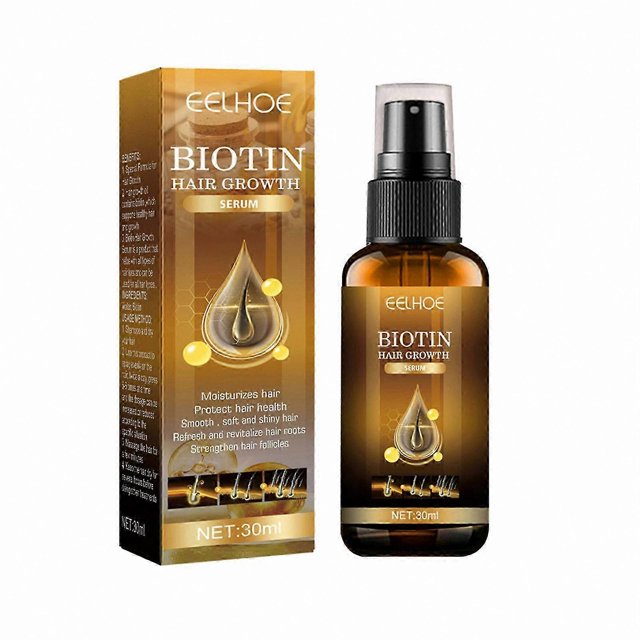 Biotin Root Spray for Thicker Hair, 30ml - Nourishes, Strengthens, and Supports Healthy Hair Growth
