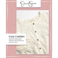 thumbnail image 3 of Jessica Simpson Girls Sweater Long Sleeve Crewneck Graphic Pullover, 3 of 7