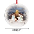 thumbnail image 3 of XWSHYW Adornos Colgantes Adornos Navideños Adornos Navideños Adornos Navideños Acrílicos Recuerdos Decoraciones 2D, 3 of 6