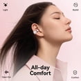thumbnail image 3 of Auriculares Bluetooth Kinglucky de clip para oreja, color oro rosa, 3 of 6