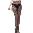 thumbnail image 2 of BONIXOOM Halloween Socks Semi-Opaque Thigh-High NylonTrouser Women'S Compression Socks Coffee One Size, 2 of 3