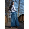 thumbnail image 2 of 39" Long Denim Skirt, Women Denim Skirt | 38" Waist / XL / 18, 2 of 4