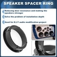 thumbnail image 3 of Adaptador de Espaciador para Altavoz Tweeter Unique Bargains para Volkswagen de 6.5" 2 Pcs, 3 of 7
