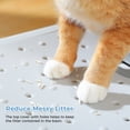 thumbnail image 5 of PAWZ Road Stainless Steel Litter Box, Enclosed Large Cat Litter Box with Scoop, Odor Control Easy Clean, Gray, 5 of 12