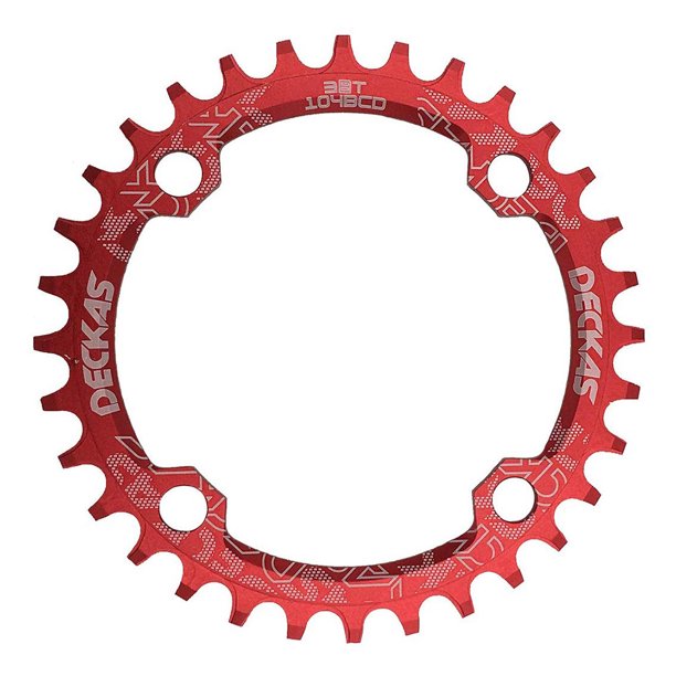 Eigraketly Juego de bielas para bicicleta, placa de disco de dientes, bicicletas de montaña, juego de bielas de aluminio con orificio hexagonal, accesorios Type2 NO2 Eigraketly OD1573-22B
