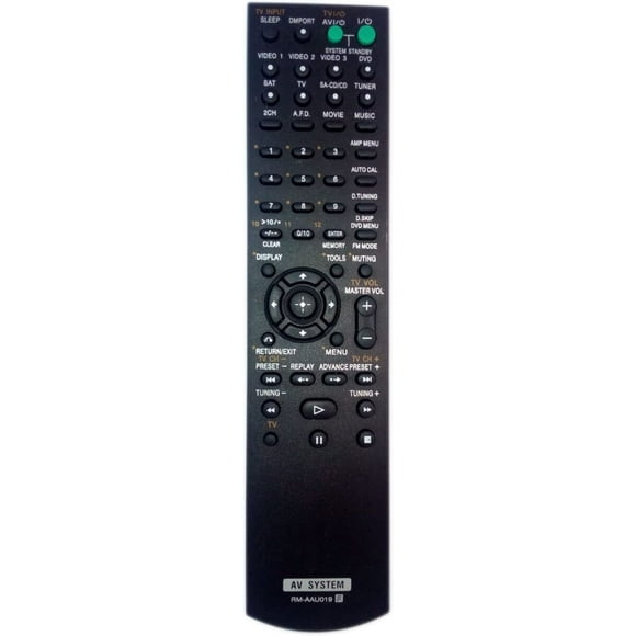 Jinsinto RM-AAU019 Remote Control Replaced for Sony RM-AAU017 HTD-DW685 STRDG510 STR-K1600 Home Theater Audio/Video Receiver AV System