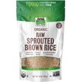 thumbnail image 2 of NOW Foods, Organic Sprouted Brown Rice, Raw, Gluten-Free and Whole Grain, 16-oz (Packaging May Vary), 2 of 12
