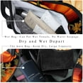 thumbnail image 4 of Thanksgiving Swim Bag, Luggage Bag, Duffle Bag, Shoe Bag - 17.7" Sports Bag with Interior Zipper Pocket and Large Capacity, 4 of 6
