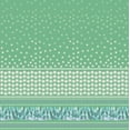 thumbnail image 1 of Soimoi Moss Georgette Fabric Snowflake,Wreath & Tree Panel Print Fabric by the Yard 42 Inch Wide, 1 of 1