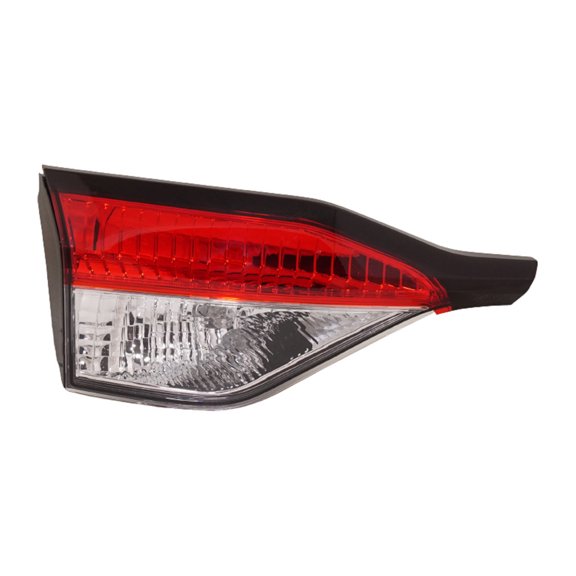 For Toyota Corolla 2020 2021 Tail Light Assembly Driver Side | Clear and Red Lens | L/LE/SE Model | Replacement For TO2802154 | 81590-02750