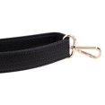 thumbnail image 3 of Bolso Bandolera de cuero PU Sunnimix negro correa ajustable 135cm, 3 of 8