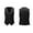 Black, variant on Men's Business Suit Vest Formal Wedding Slim Fit Single-Breasted Sleeveless V-Neck Solid Dress Waistcoat Prom Tuxedo with Pocket Pink XXXXL