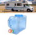 thumbnail image 1 of RV Water Tank, Anti Crack Easy Refilling  Water Container Ergonomic Handle Transparent 5L  for Boat Yacht, 1 of 7