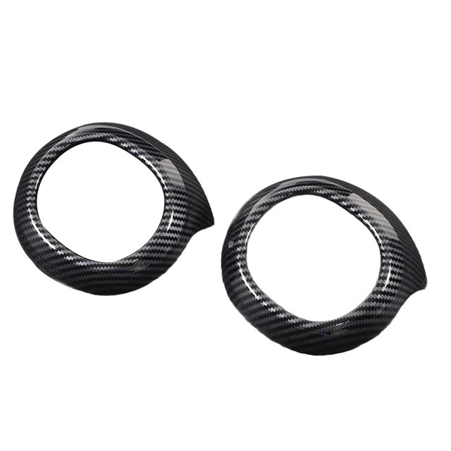 Otros accesorios interiores 2 piezas de fibra de carbono estilo lateral salida de ventilación de aire ajuste accesorios interiores del coche reemplazo para para Benz Clase C 2022 ANGGREK Otros