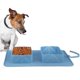 thumbnail image 2 of Cuenco de silicona para mascotas, mantel individual plegable para perros y perros, cuenco doble plegable, 2 of 5