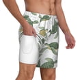 thumbnail image 2 of Balery Cute Turtle Mens Swim Trunks Swim Shorts for Men Quick Dry Inseam Beach Shorts with Compression Liner Pocket-XX-Large, 2 of 9