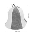 thumbnail image 2 of Zehuanyu  2 Pcs Accessories Fire Extinguisher High Elastic Hat Sauna, 2 of 8