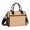 Light Warm Brown, variant on Lunch Bag Insulated Lunch Box Leakproof Reusable Cooler Tote Adjustable Shoulder Strap for Men Women Olive Green 9L