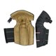 thumbnail image 4 of Protectores de piernas para motocicleta, resistentes al viento, de cuero PU, impermeables y reflectantes 50cmx32cm, 4 of 9