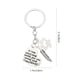 thumbnail image 3 of 2 llaveros conmemorativos con forma de pata de perro, recuerdo para mascotas, regalo para amantes de los perros., 3 of 8