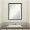 thumbnail image 6 of Amanti Art Florence Pewter Beveled Bathroom Wall Mirror, 6 of 10