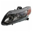 thumbnail image 2 of For 2012-12 Civic Hybrid Halogen Headlight Headlamp Head Light w/Bulb Left Side, 2 of 5