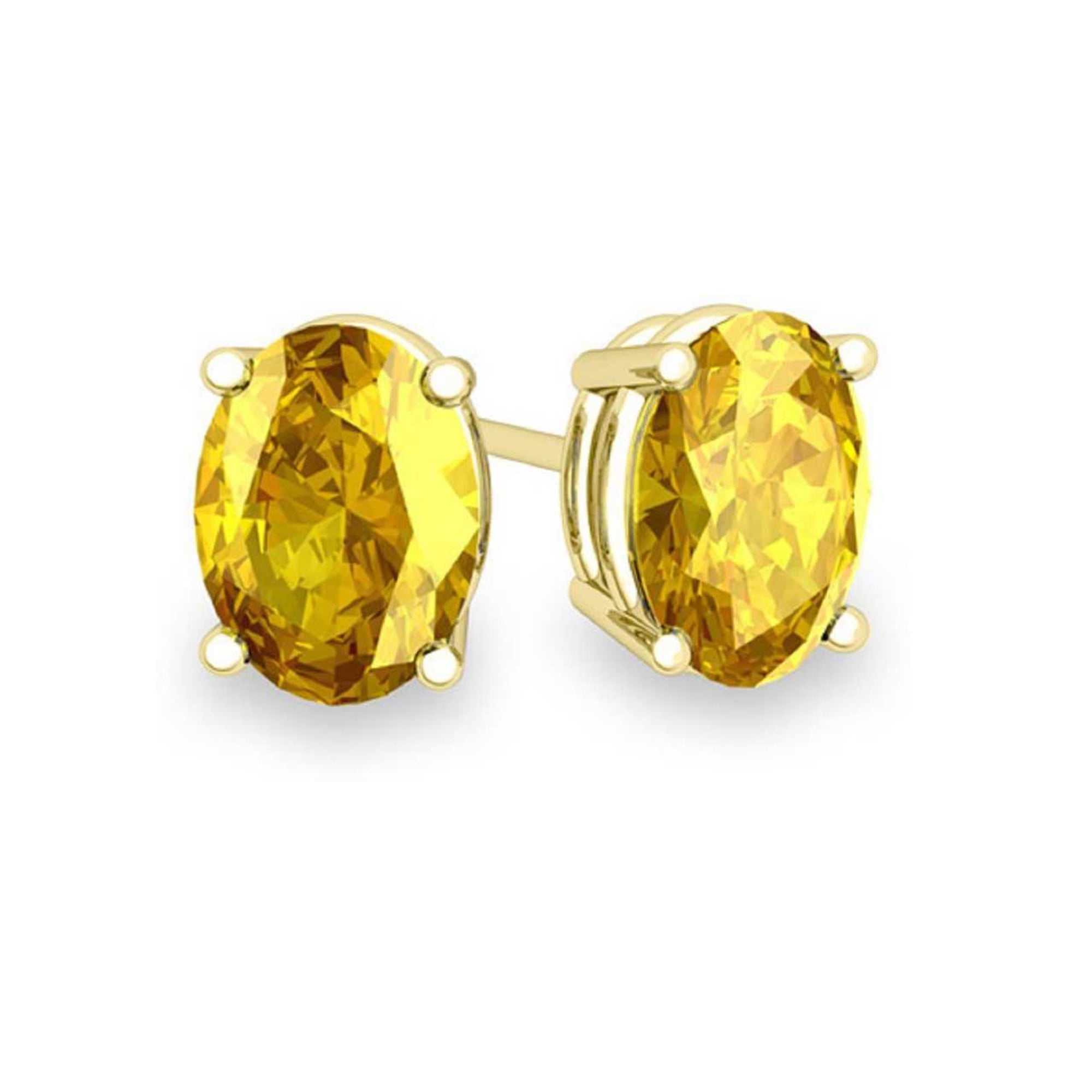 Jewel Tie 10k Yellow Gold Diamond-Cut 3mm Round Hoop Earrings 