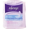 thumbnail image 2 of 12 Pack Always Thin Daily Panty Liners Regular Unscented, 20 Count, 2 of 6