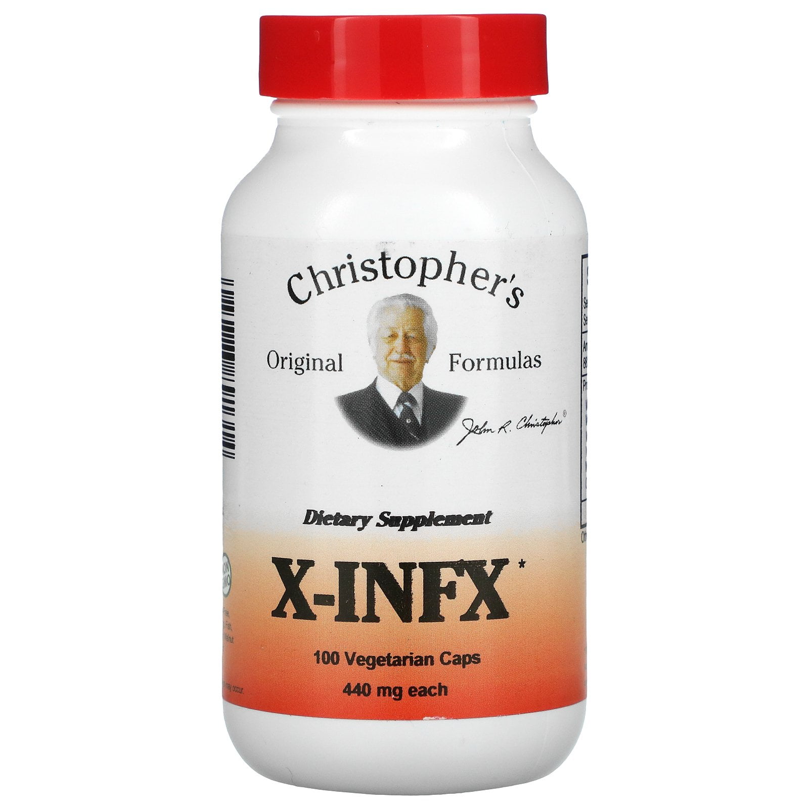 Dr. Christopher's Original Formulas Infection Formula Capsules, 100 Ct