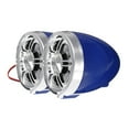 thumbnail image 3 of Pair Motorcycle Handlebar Speakers Audio System - Bluetooth USB SD FM Radio MP3 Loudspeaker Hands-free Call with LCD Display, 3 of 9