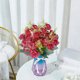 thumbnail image 4 of Uuiauoio Rose Artificial Flower Realistic Faux Silk Roses Fake Flowers Bouquets Arrangements Decor for Wedding Spring Mother's Day, Home Table Decorations, Flower, 4 of 7