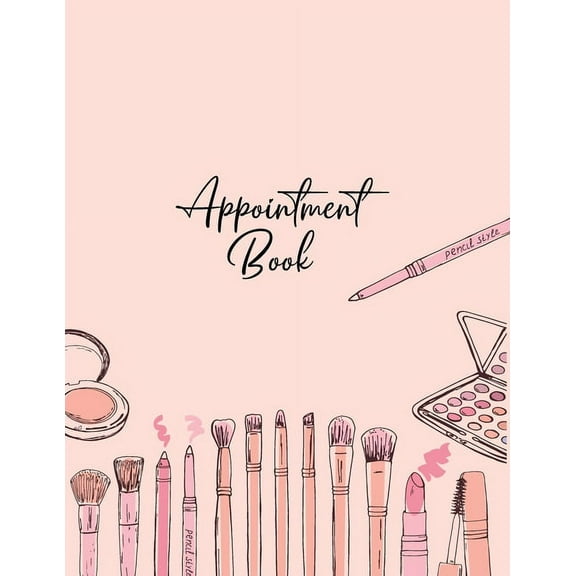 Appointment Book: Large Notebook Diary (Undated - Start Any Time) with 15 Minute Time Slots, 6 Days at a Glance, (Paperback)