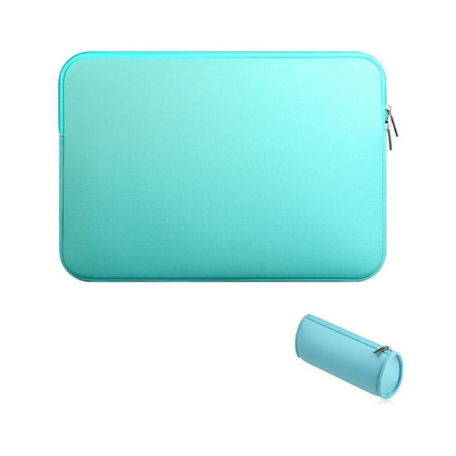 12.5Inch Laptop Sleeve Bag +Long Power bag Set Protective Soft Case Padded Zipper Cover Carrying Computer Bag Compatible with Apple 13.3(New Model), Huawei 13.3, Xiaomi 13 inches