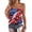 Z37Red, variant on Tank Tops for Women American Flag Star Patriotic Tanks US 250th Anniversary Sleeveless Shirts Navy M