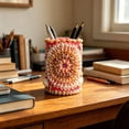 thumbnail image 4 of Portalápices con forma de concha marina | Organiza tus artículos de escritorio | Accesorio de decoración playera para la oficina en casa, 4 of 6