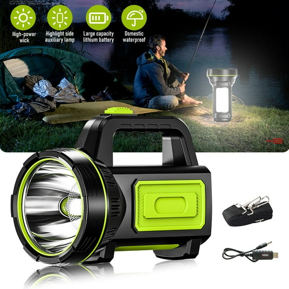 DFITO Rechargeable LED Camping Lantern, 1000LM, IP64 Waterproof, Lantern Flashlight for Emergency, Hiking, Home and More, USB Cable Included