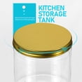 thumbnail image 3 of OUNONA 10Set Storage Jar Wide Mouth Plastic Jar for Facial Masks and Tea, 3 of 8