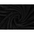 thumbnail image 4 of American Soft Linen Fleece Blanket Throw Size 50x60 - Cozy, Durable & Lightweight for Bed, Couch, and All-Season Comfort, Black, 4 of 6
