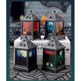 thumbnail image 2 of Halloween Decoration Castle Pumpkin Lantern Vintage Candle Lamp Hanging Wind Light Halloween Party Supplies Props, 2 of 5