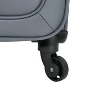 Protege Arendale 32 Soft Side Expandable Rolling Spinner Luggage, Gray