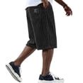 thumbnail image 2 of Dresfit Corduroy Shorts for Men Long Baggy Shorts Summer 2026 Drawstring Multi Pockets Vacation Bermuda Shorts Waistband Loose Big and Tall Casual Bottoms L, 2 of 4