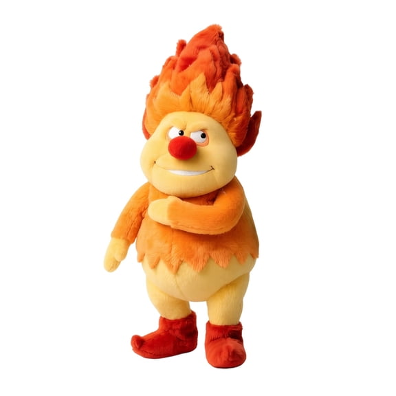 Heat Miser Plush Toy The Year Without a Santa Claus Stuffed Doll Animated Movie Character Soft Cuddly Companion(9.84in)