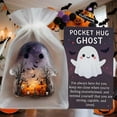 thumbnail image 4 of Pocket Hug Ghost Ornament with Encouragement Card, Halloween Gift - Gauze Bag Packed Emotional Support Decor, 4 of 6
