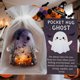thumbnail image 4 of Ghost Pocket Cards Halloween Ghost Ornament Card Gift For People, 4 of 6