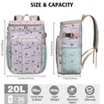thumbnail image 3 of Travel Cooler Bag - Dog with Medical Icons Camping Beer Cooler Backpack with Bottle Opener- Waterproof Insulated Picnic Backpacks - Cooler Bag for Beach, 3 of 6