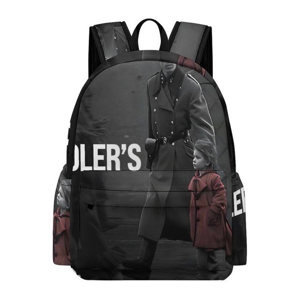 La Lista de Schindler-theme Backpack, Campus style schoolbag Bookbag with Adjustable Shoulder Straps And Large Zip Compartment, Unisex Travel Bags.42x30x15cm
