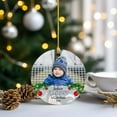 thumbnail image 3 of Grandson's 1 Year Old Ornament, Custom Grandson's 1st with Photo & Name, Personalized Upload Grandson Image Christmas 2025 Ornament, Customized Grandson First Christmas Decor dwgahr, 3 of 6
