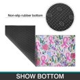 thumbnail image 6 of Pink Breast Cancer Kitchen Rugs Sets Of 2,Anti Fatigue Kitchen Mat Rugs Non Slip Washable,Decorative Kitchen Floor Mats for Kitchen,Sink,Laundry,17"x30"+17"x47", 6 of 7
