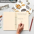 thumbnail image 5 of Spiral Notebooks Cute Tigers with Leaves 60 Sheets 120 Pages A5 Journal Notepad 8.3x5.7 Inch Thick Adjustable College Ruled Paper, 5 of 8