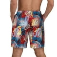 thumbnail image 4 of Daiia Hawaiian Style Mens Swim Trunks Swim Shorts Quick Dry Swim Shorts with Mesh Lining Pockets-3X-Large, 4 of 9